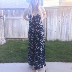 Low back, Floral Jumper